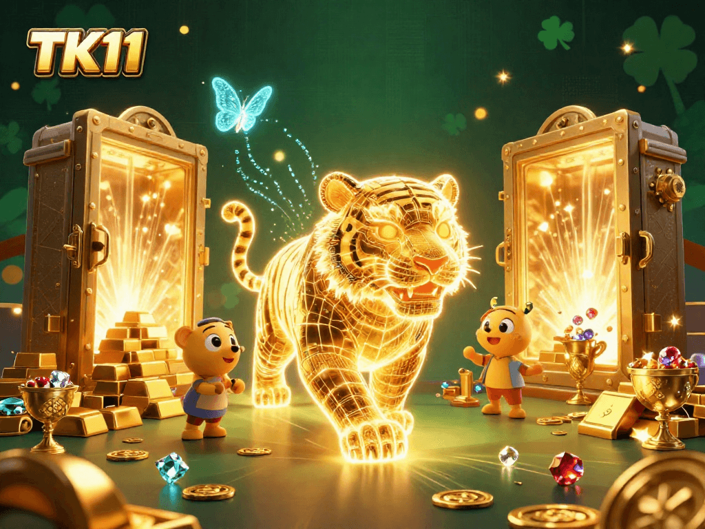 Experience thrilling gameplay at TK11 with vibrant casino visuals and captivating elements.