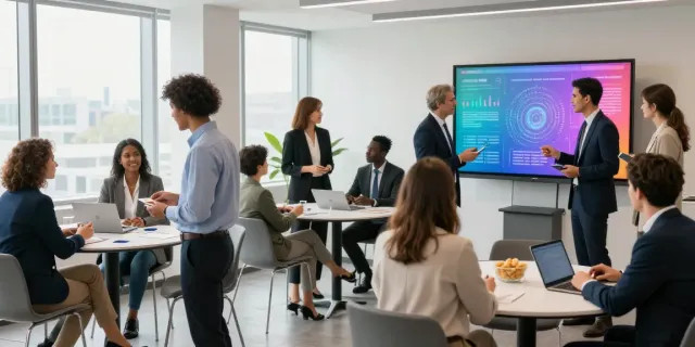Professionals find out here now at an engaging business networking event.