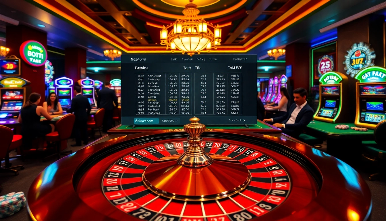 Join the action at 8day.cn.com with poker chips flying across a vibrant casino table.